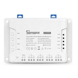 Interruttore WiFi 4 Canali PRO 230V/9-23V Contatti Puliti